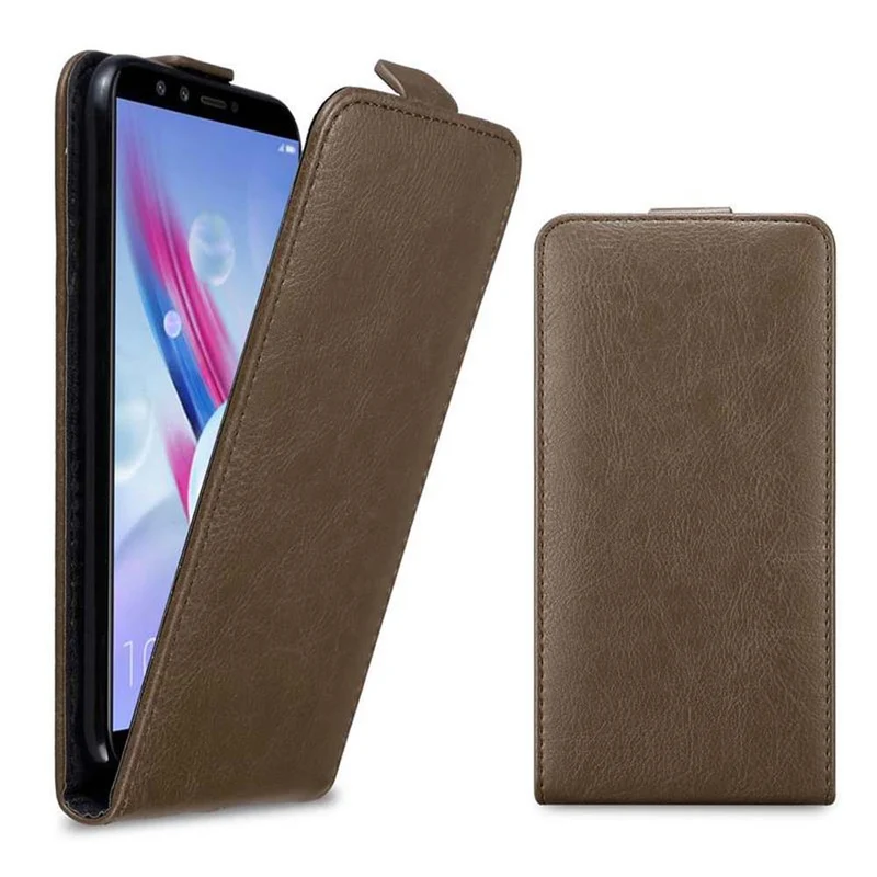 Cadorabo Hülle kompatibel mit Honor 9 LITE Schutzhülle im Flip Design mit Magnetverschluss