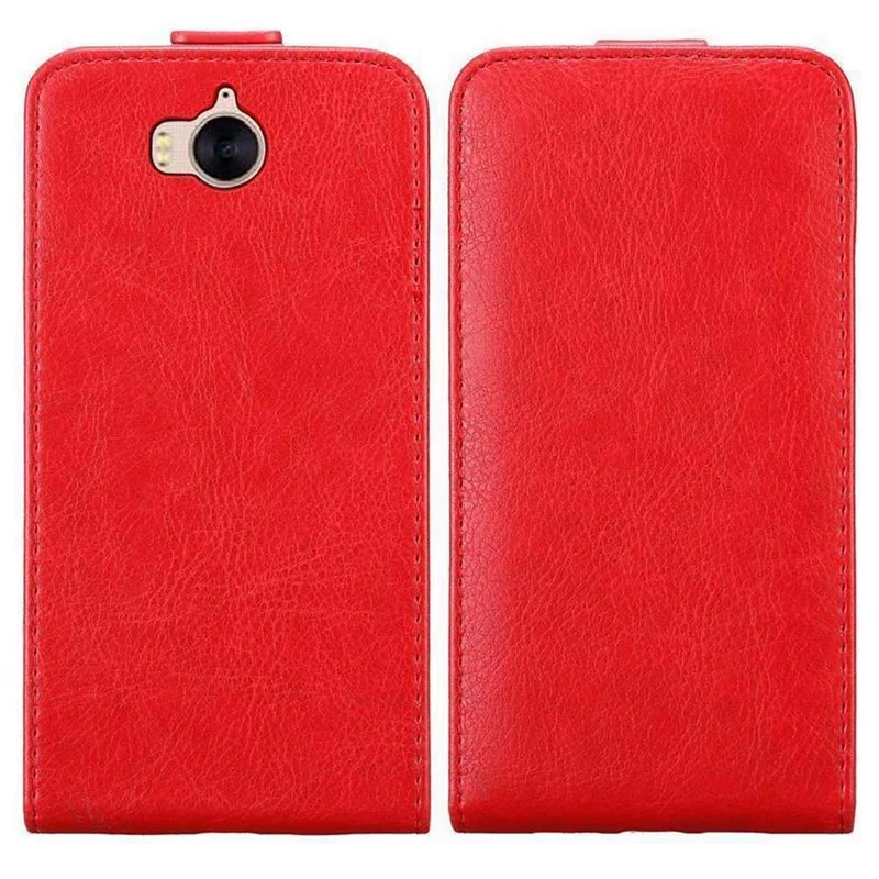 Cadorabo Hülle kompatibel mit Huawei Y5 2017 / Y6 2017 Schutzhülle im Flip Design mit Magnetverschluss