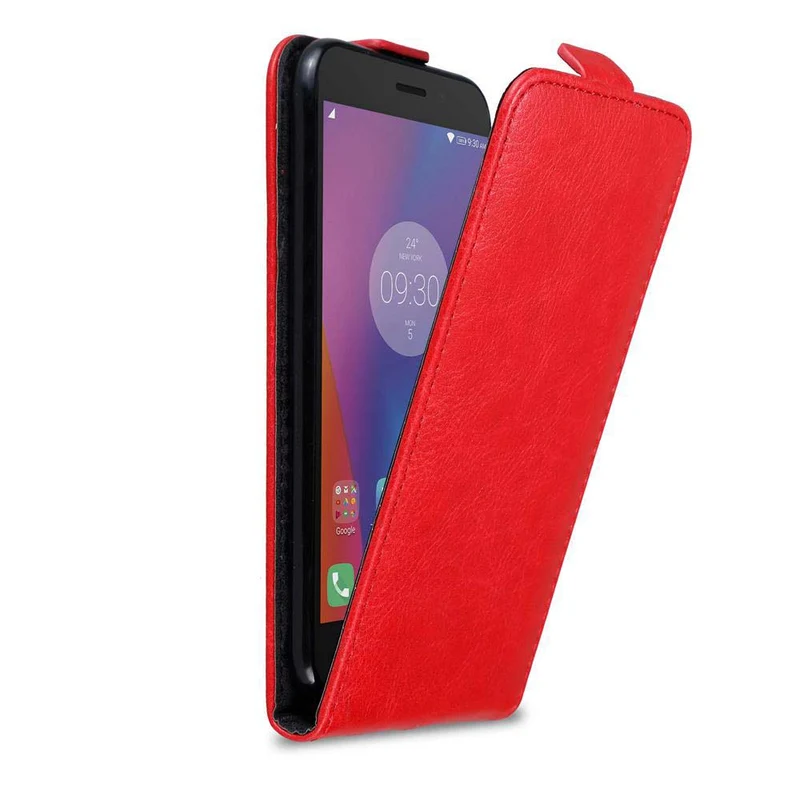 Cadorabo Hülle kompatibel mit Lenovo K6 / K6 POWER Schutzhülle im Flip Design mit Magnetverschluss