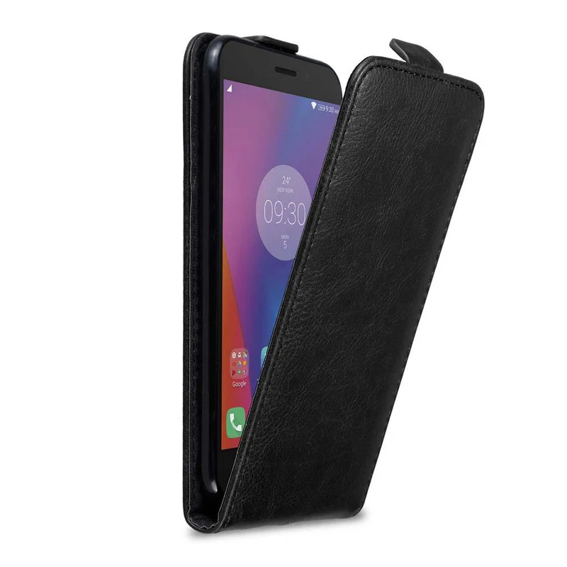 Cadorabo Hülle kompatibel mit Lenovo K6 / K6 POWER Schutzhülle im Flip Design mit Magnetverschluss