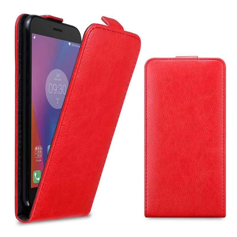 Cadorabo Hülle kompatibel mit Lenovo K6 / K6 POWER Schutzhülle im Flip Design mit Magnetverschluss