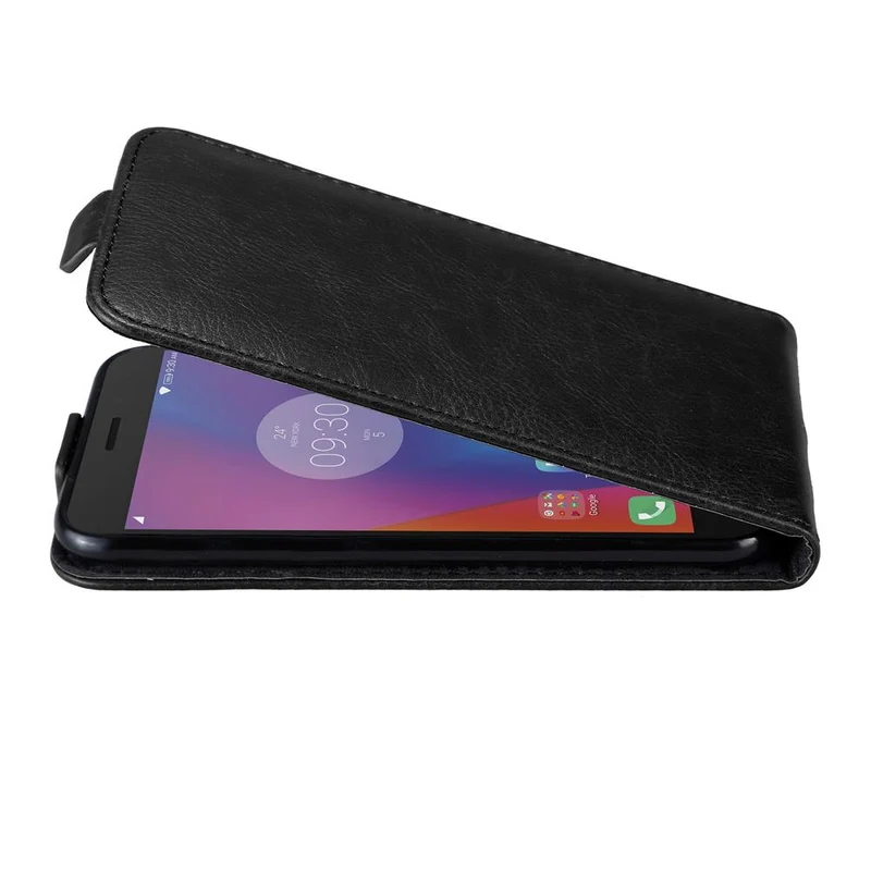 Cadorabo Hülle kompatibel mit Lenovo K6 / K6 POWER Schutzhülle im Flip Design mit Magnetverschluss