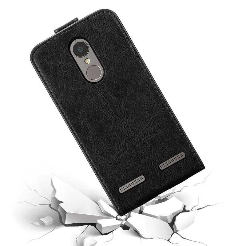 Cadorabo Hülle kompatibel mit Lenovo K6 / K6 POWER Schutzhülle im Flip Design mit Magnetverschluss
