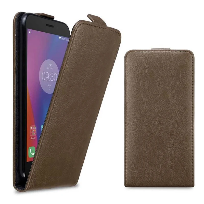 Cadorabo Hülle kompatibel mit Lenovo K6 / K6 POWER Schutzhülle im Flip Design mit Magnetverschluss