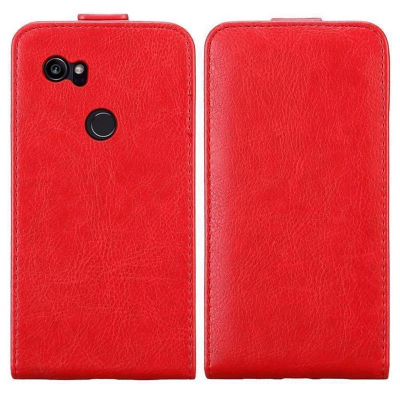 Cadorabo Hülle kompatibel mit Google PIXEL 2 XL Schutzhülle im Flip Design mit Magnetverschluss