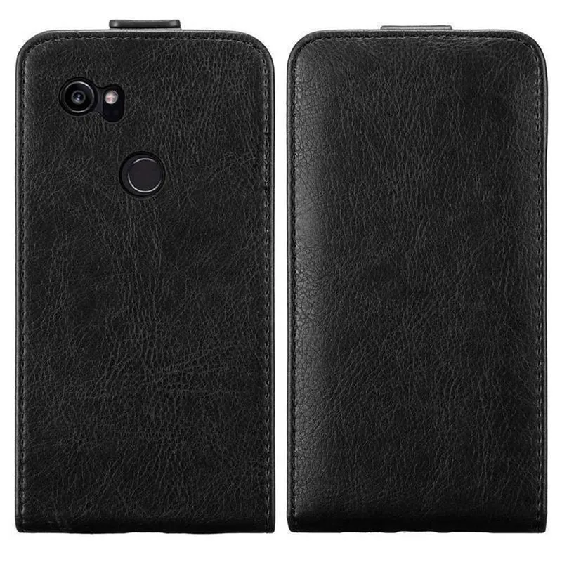 Cadorabo Hülle kompatibel mit Google PIXEL 2 XL Schutzhülle im Flip Design mit Magnetverschluss