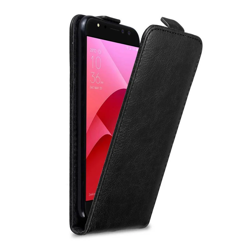 Cadorabo Hülle kompatibel mit Asus ZenFone 4 Selfie PRO Schutzhülle im Flip Design mit Magnetverschluss