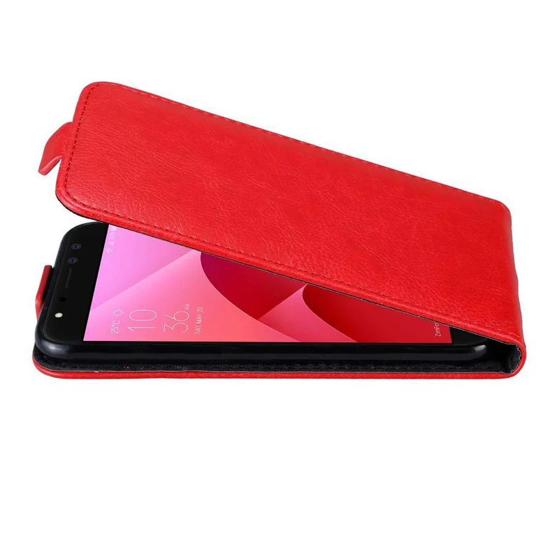 Cadorabo Hülle kompatibel mit Asus ZenFone 4 Selfie PRO Schutzhülle im Flip Design mit Magnetverschluss
