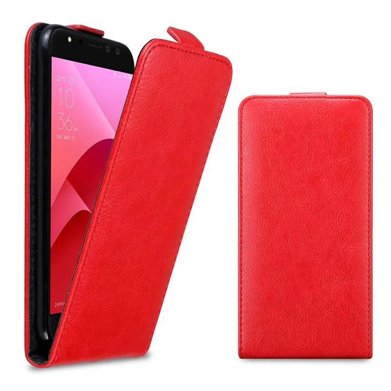 Cadorabo Hülle kompatibel mit Asus ZenFone 4 Selfie PRO Schutzhülle im Flip Design mit Magnetverschluss