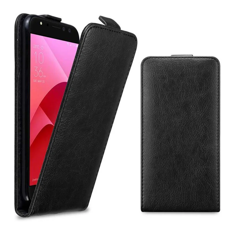 Cadorabo Hülle kompatibel mit Asus ZenFone 4 Selfie PRO Schutzhülle im Flip Design mit Magnetverschluss