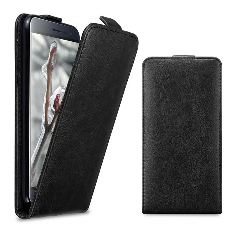 Cadorabo Hülle kompatibel mit Asus ZenFone 3 (5.2 Zoll) Schutzhülle im Flip Design mit Magnetverschluss