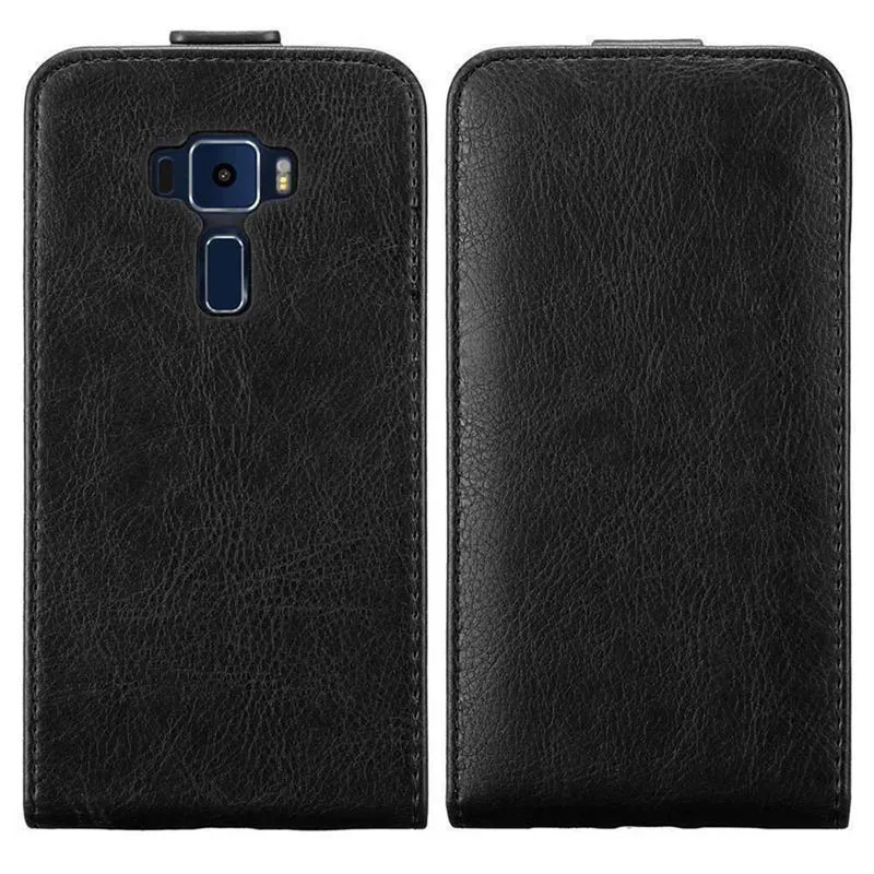 Cadorabo Hülle kompatibel mit Asus ZenFone 3 (5.2 Zoll) Schutzhülle im Flip Design mit Magnetverschluss