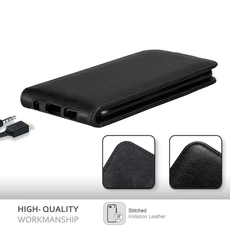 Cadorabo Hülle kompatibel mit Asus ZenFone 3 (5.2 Zoll) Schutzhülle im Flip Design mit Magnetverschluss