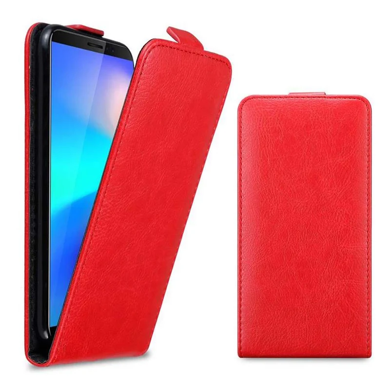 Cadorabo Hülle kompatibel mit Cubot J3 PRO Schutzhülle im Flip Design mit Magnetverschluss