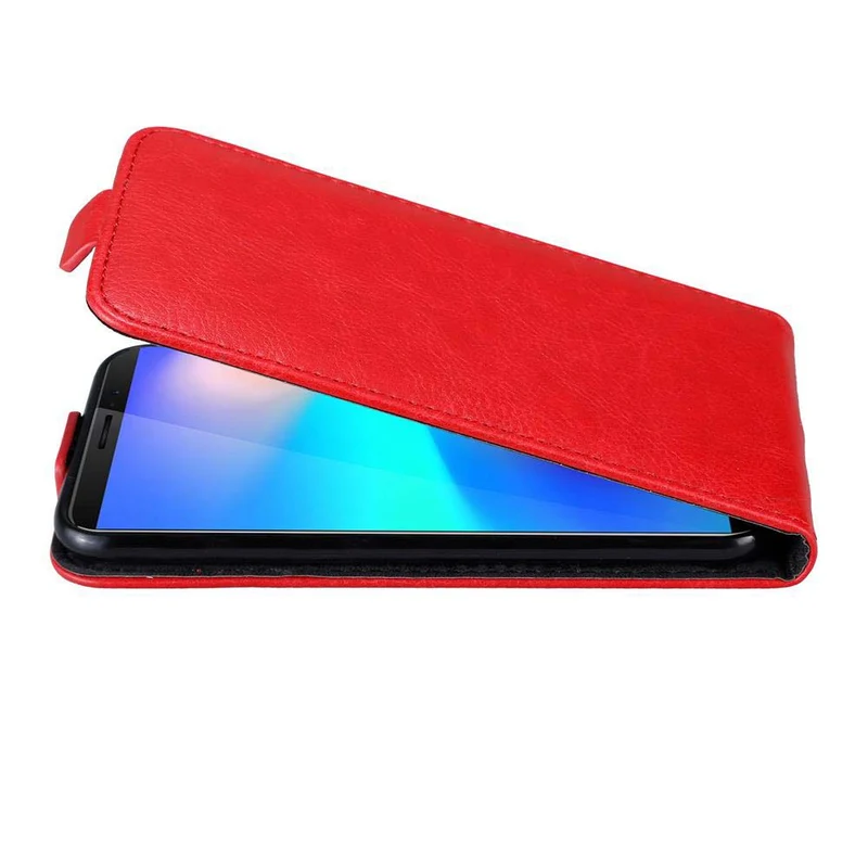 Cadorabo Hülle kompatibel mit Cubot J3 PRO Schutzhülle im Flip Design mit Magnetverschluss