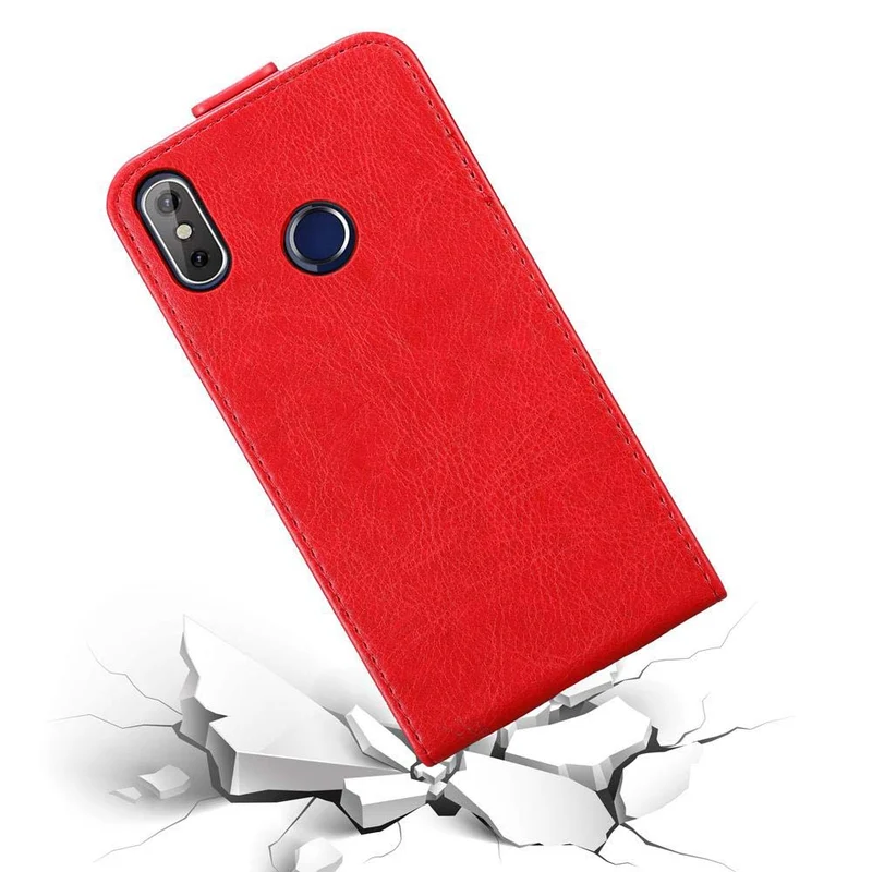Cadorabo Hülle kompatibel mit Cubot J3 PRO Schutzhülle im Flip Design mit Magnetverschluss