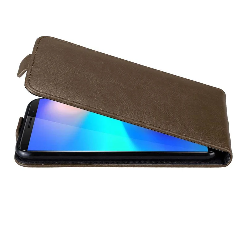 Cadorabo Hülle kompatibel mit Cubot J3 PRO Schutzhülle im Flip Design mit Magnetverschluss