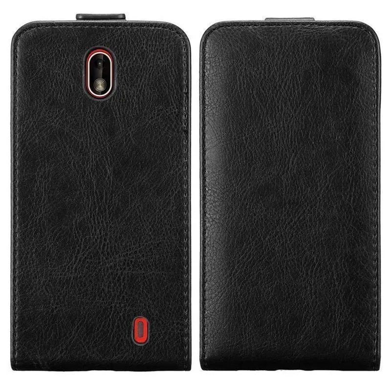 Cadorabo Hülle kompatibel mit Nokia 1 2018 Schutzhülle im Flip Design mit Magnetverschluss