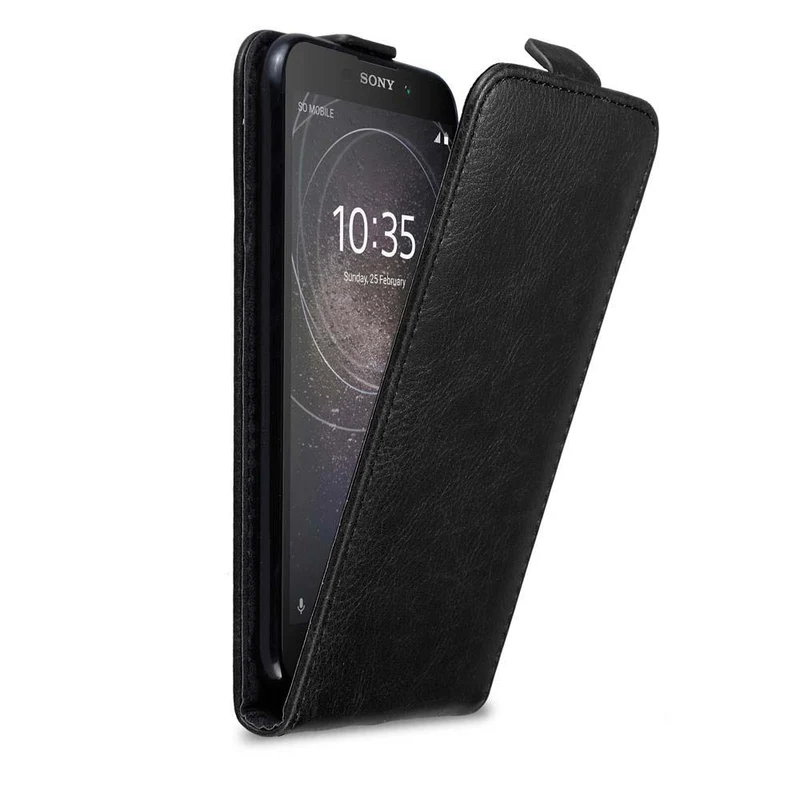 Cadorabo Hülle kompatibel mit Sony Xperia XA2 Schutzhülle im Flip Design mit Magnetverschluss