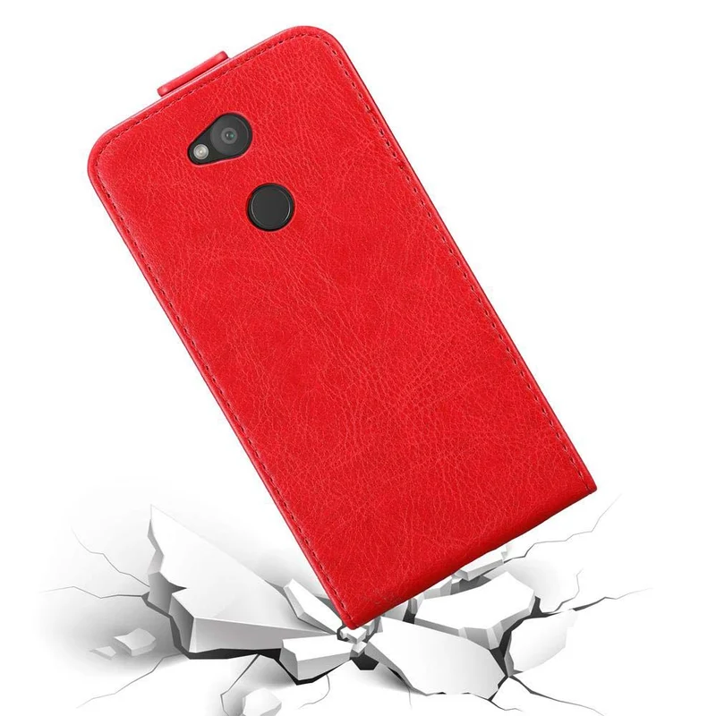 Cadorabo Hülle kompatibel mit Sony Xperia XA2 Schutzhülle im Flip Design mit Magnetverschluss