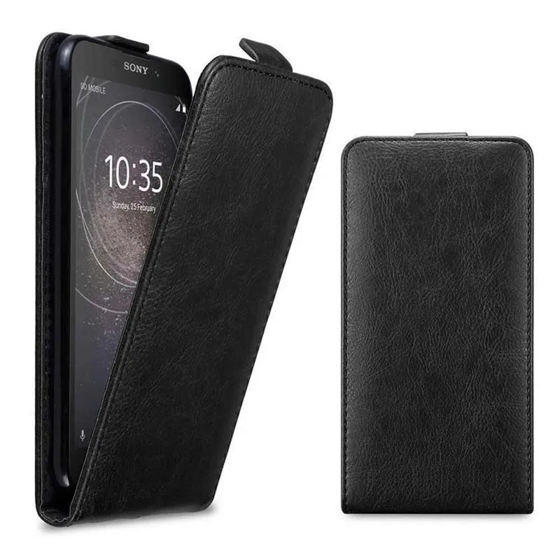 Cadorabo Hülle kompatibel mit Sony Xperia XA2 Schutzhülle im Flip Design mit Magnetverschluss