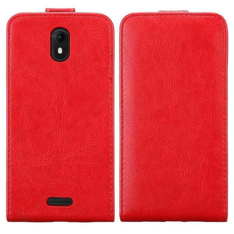 Cadorabo Hülle kompatibel mit WIKO VIEW GO Schutzhülle im Flip Design mit Magnetverschluss