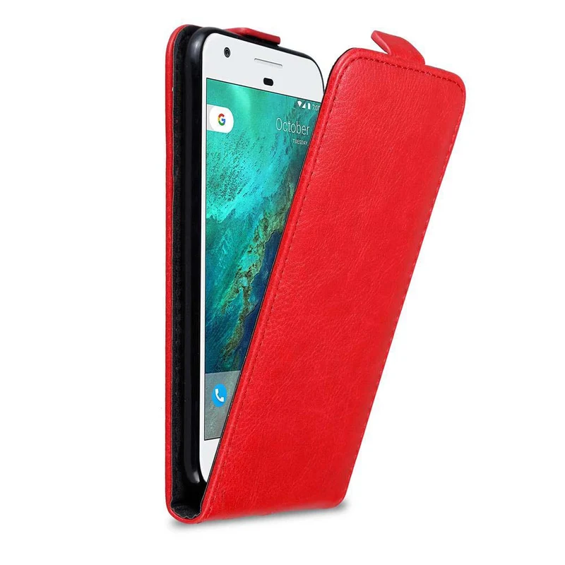 Cadorabo Hülle kompatibel mit Google PIXEL Schutzhülle im Flip Design mit Magnetverschluss