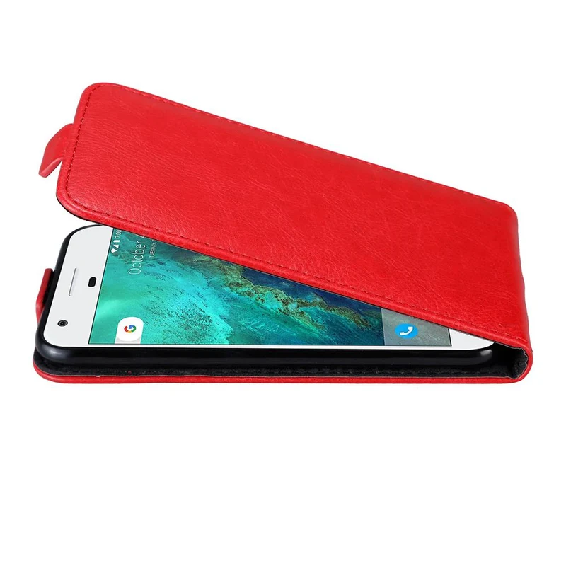 Cadorabo Hülle kompatibel mit Google PIXEL Schutzhülle im Flip Design mit Magnetverschluss