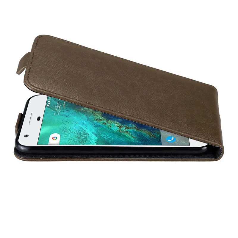 Cadorabo Hülle kompatibel mit Google PIXEL Schutzhülle im Flip Design mit Magnetverschluss