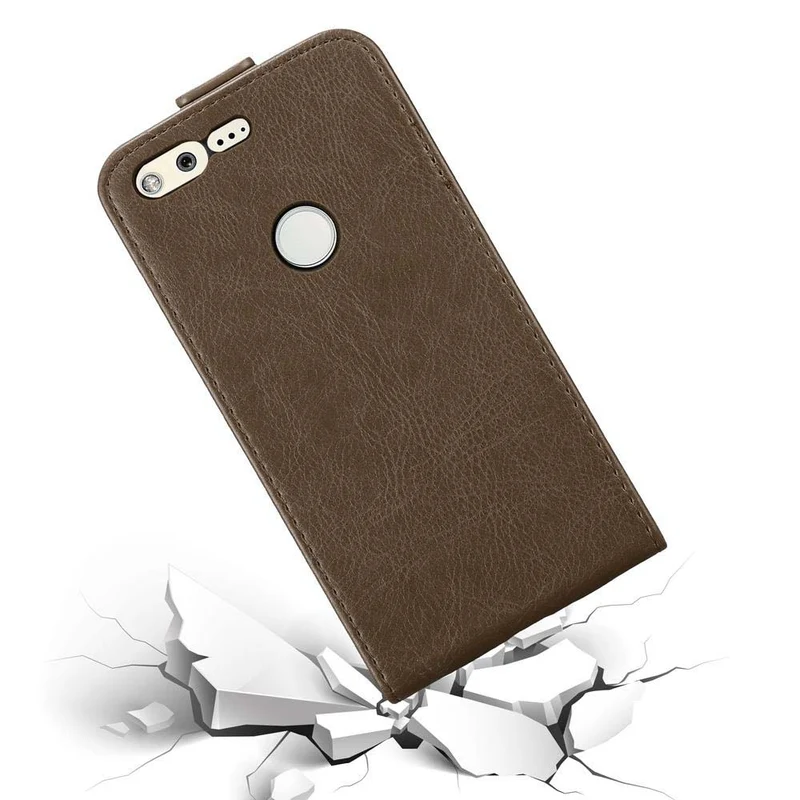 Cadorabo Hülle kompatibel mit Google PIXEL Schutzhülle im Flip Design mit Magnetverschluss