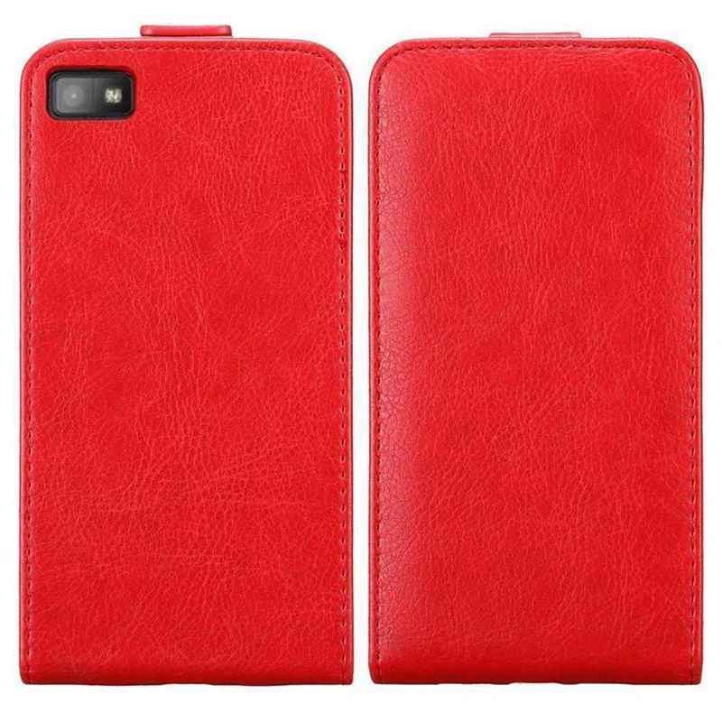 Cadorabo Hülle kompatibel mit Blackberry Z10 Schutzhülle im Flip Design mit Magnetverschluss