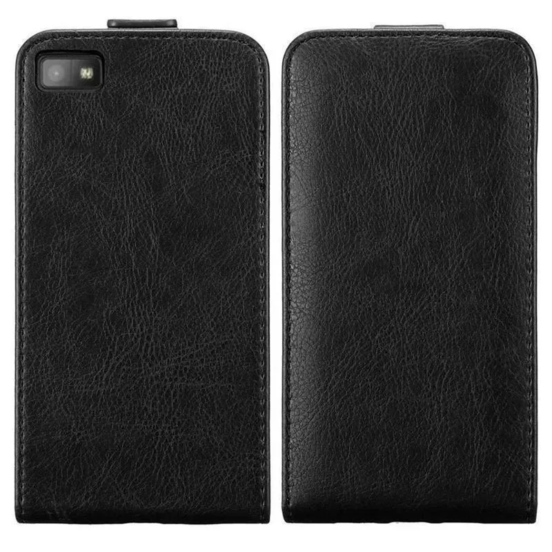 Cadorabo Hülle kompatibel mit Blackberry Z10 Schutzhülle im Flip Design mit Magnetverschluss