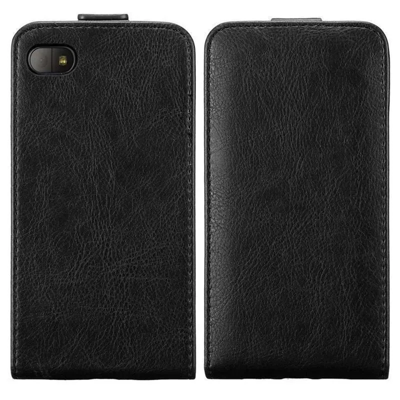 Cadorabo Hülle kompatibel mit Blackberry Q10 Schutzhülle im Flip Design mit Magnetverschluss