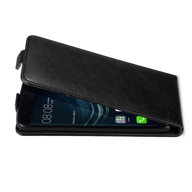 Cadorabo Hülle kompatibel mit Huawei P9 PLUS Schutzhülle im Flip Design mit Magnetverschluss