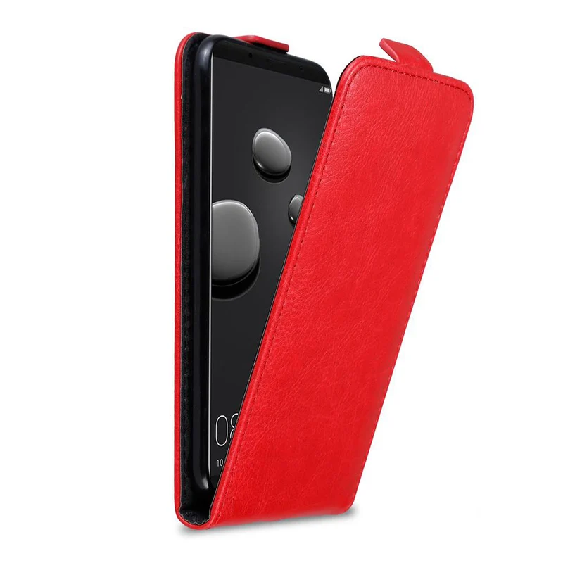 Cadorabo Hülle kompatibel mit Huawei MATE 10 PRO Schutzhülle im Flip Design mit Magnetverschluss