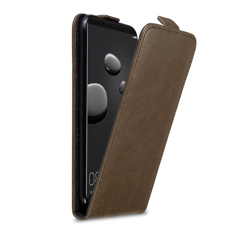 Cadorabo Hülle kompatibel mit Huawei MATE 10 PRO Schutzhülle im Flip Design mit Magnetverschluss