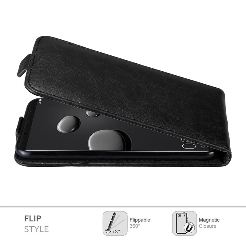 Cadorabo Hülle kompatibel mit Huawei MATE 10 PRO Schutzhülle im Flip Design mit Magnetverschluss
