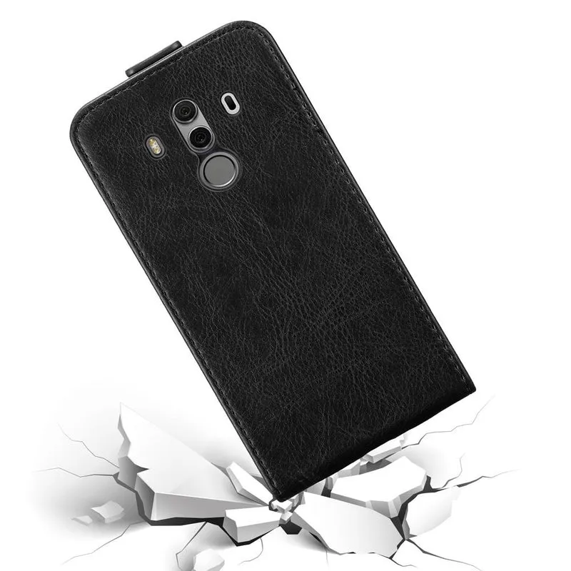 Cadorabo Hülle kompatibel mit Huawei MATE 10 PRO Schutzhülle im Flip Design mit Magnetverschluss