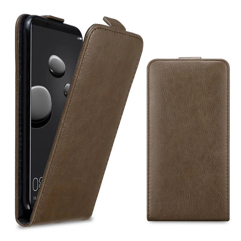 Cadorabo Hülle kompatibel mit Huawei MATE 10 PRO Schutzhülle im Flip Design mit Magnetverschluss