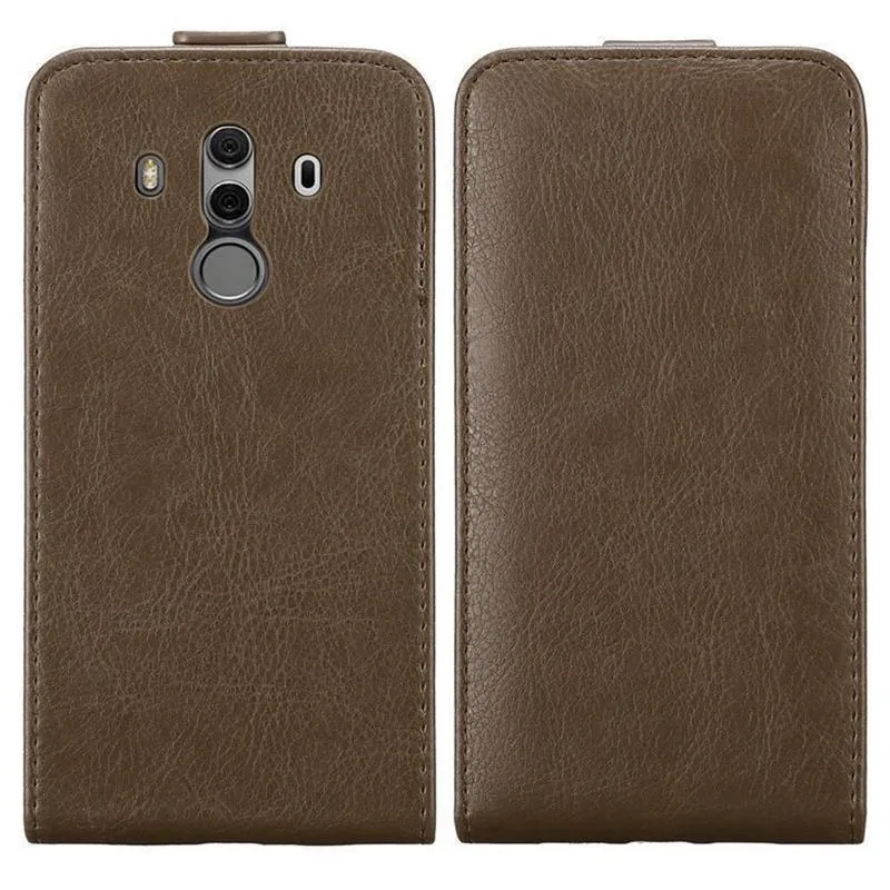 Cadorabo Hülle kompatibel mit Huawei MATE 10 PRO Schutzhülle im Flip Design mit Magnetverschluss