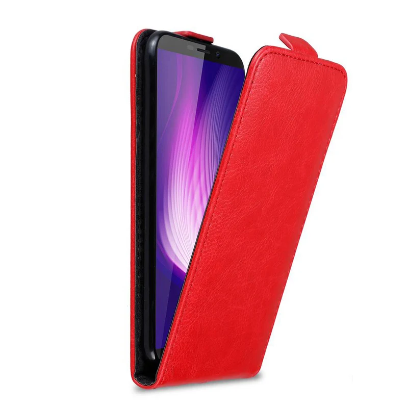 Cadorabo Hülle kompatibel mit Cubot NOVA Schutzhülle im Flip Design mit Magnetverschluss