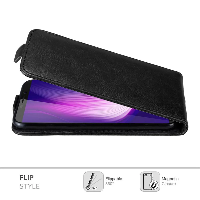 Cadorabo Hülle kompatibel mit Cubot NOVA Schutzhülle im Flip Design mit Magnetverschluss