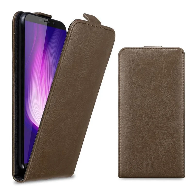 Cadorabo Hülle kompatibel mit Cubot NOVA Schutzhülle im Flip Design mit Magnetverschluss