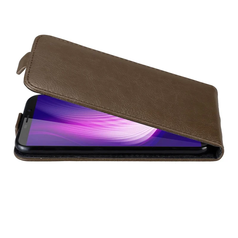 Cadorabo Hülle kompatibel mit Cubot NOVA Schutzhülle im Flip Design mit Magnetverschluss