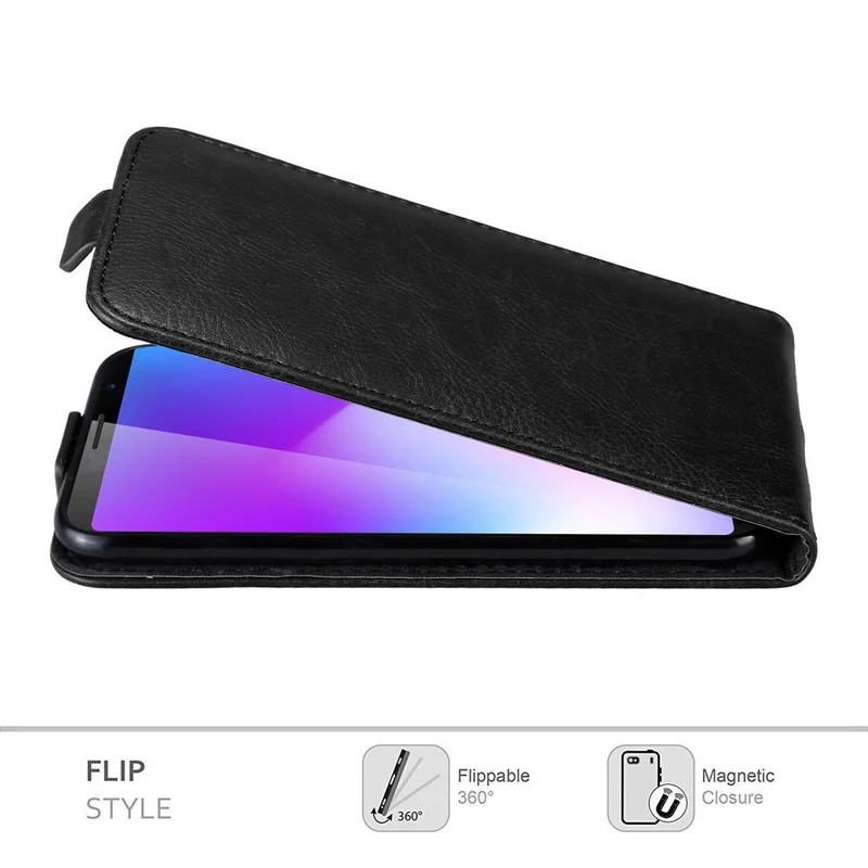 Cadorabo Hülle kompatibel mit Cubot POWER Schutzhülle im Flip Design mit Magnetverschluss