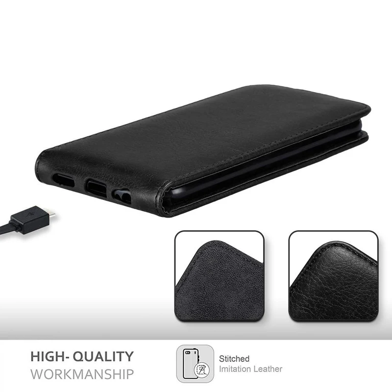 Cadorabo Hülle kompatibel mit OnePlus 5 Schutzhülle im Flip Design mit Magnetverschluss