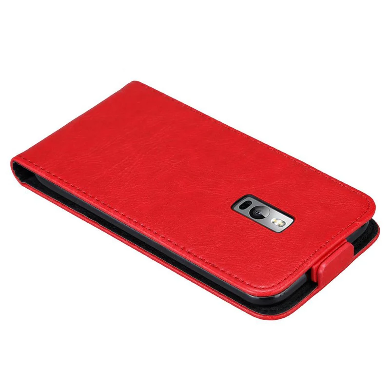 Cadorabo Hülle kompatibel mit OnePlus 2 Schutzhülle im Flip Design mit Magnetverschluss