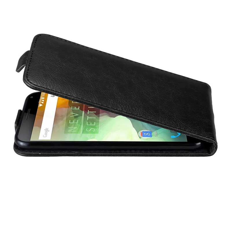 Cadorabo Hülle kompatibel mit OnePlus 2 Schutzhülle im Flip Design mit Magnetverschluss