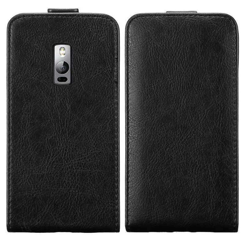 Cadorabo Hülle kompatibel mit OnePlus 2 Schutzhülle im Flip Design mit Magnetverschluss