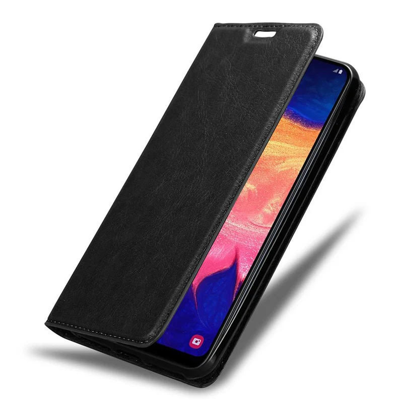 Cadorabo Hülle kompatibel mit Samsung Galaxy A10 / M10 Schutzhülle mit Magnetverschluss, Standfunktion und Kartenfach